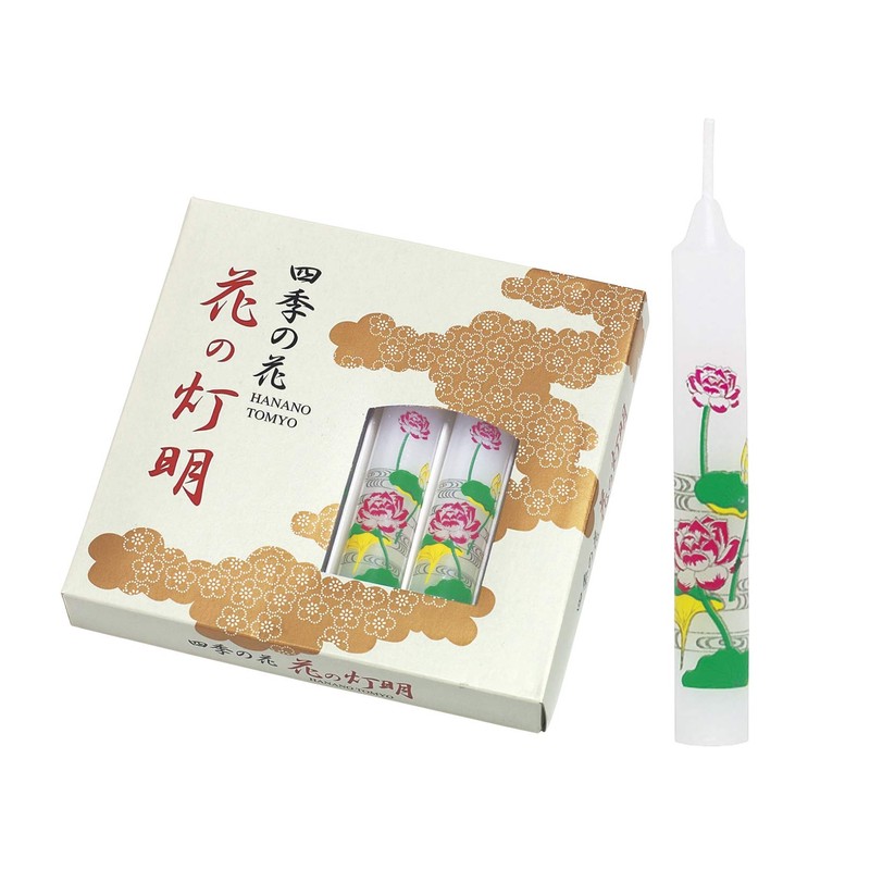 マルエス 花の灯明 蓮 5吋 6本入り