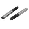 uxcell M6x21mmx50mm 45# Carbon Steel External Thread Metric Taper Pin