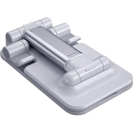 ZERODAMAGE SAHARA CASE SaharaCase Foldable Stand for Most Cell Phones and Tablets up to 10" [Aluminum Alloy Construction] Rugged Protection Anti-Slip Grip (White)