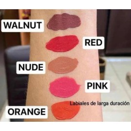 Labial Líquido Mate Intenso Larga Duración Terramar Walnut