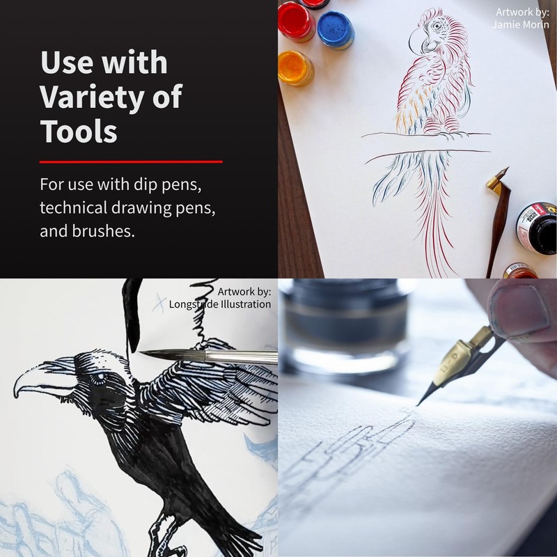 Speedball India Ink, Satin White, 1-Ounce