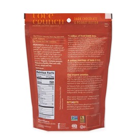 Nature's Path Love Crunch Organic Granola, Dark Chocolate Peanut Butter, 11.5 Oz Pouch
