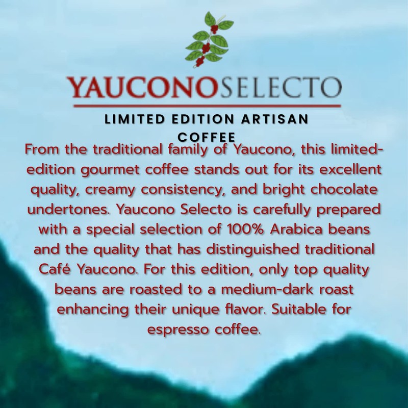 Yaucono Selecto Limited Edition Gourmet Whole Bean Coffee Bag, 2