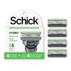 Schick Hydro 5 Sense Sensitive Skin Razor Refills for Men,