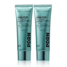 VT PDRN Sun Cream Air Cloud Melacare ECM 50ml 2pcs / VT PDRN 선크림 에어클라우드 멜라케어 ECM 50ml 2개