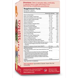 Zahler Multivitamin Energy, Daily Multivitamin +Energy Boosting Support, Multivitamin for Women and Men with Iron, Certified Kosher, 60 Capsules