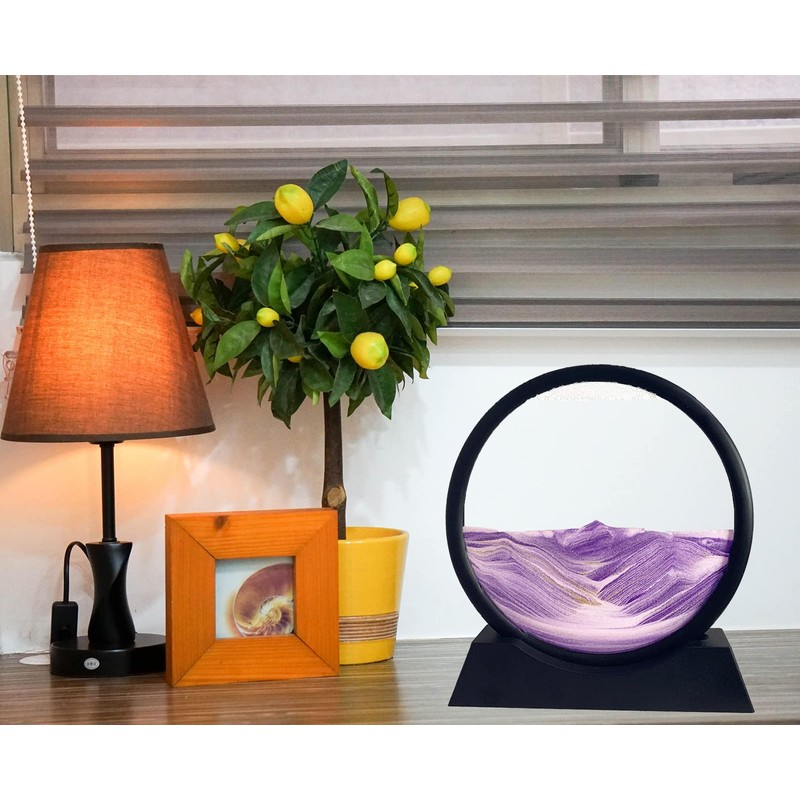 SANDCLE Moving Sand Art Picture Liquid Motion - Moving Sand