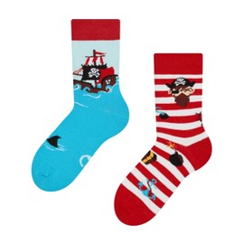 Dedoles Funny children's socks for boys and girls made of cotton., pirate