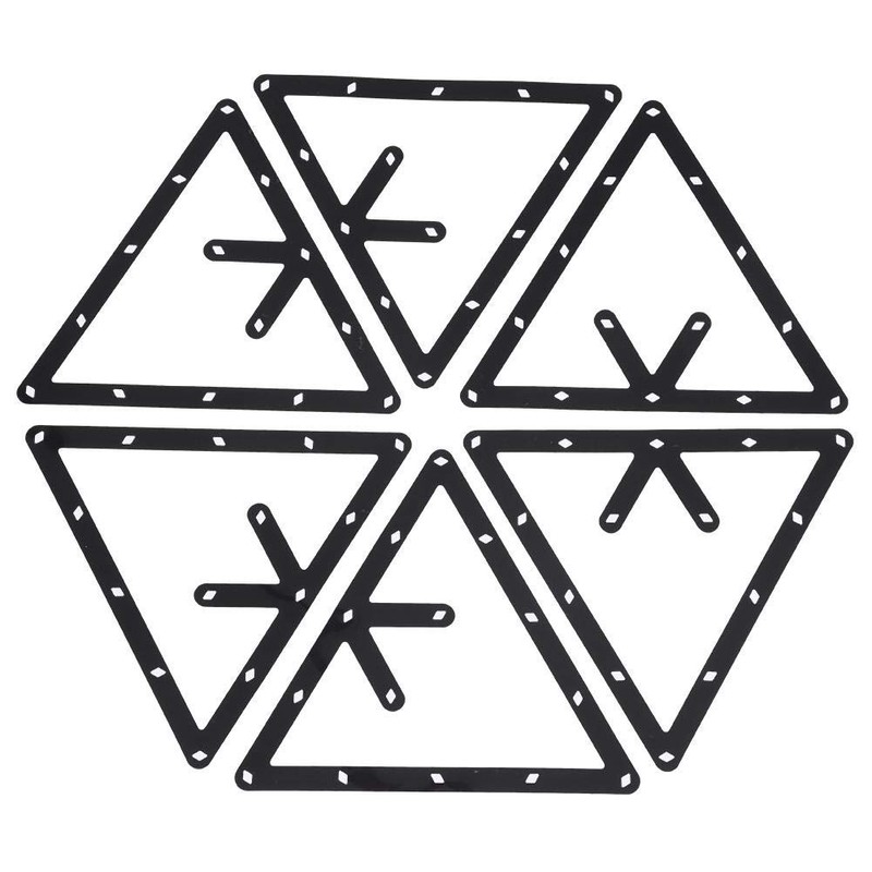 01 Triangle Magic Ball Rack for 8 Ball, 9 Ball