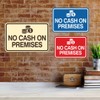 Signs ByLITA Classic Framed No Cash On Premises Sign (Black