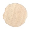 Rustic Winter Solstice Coasters Set | Wood Slice Design |