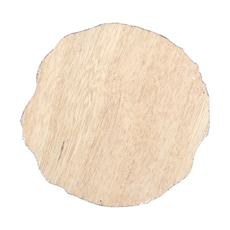 Rustic Winter Solstice Coasters Set | Wood Slice Design |