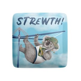 La La Land Fridge Magnet Strewth