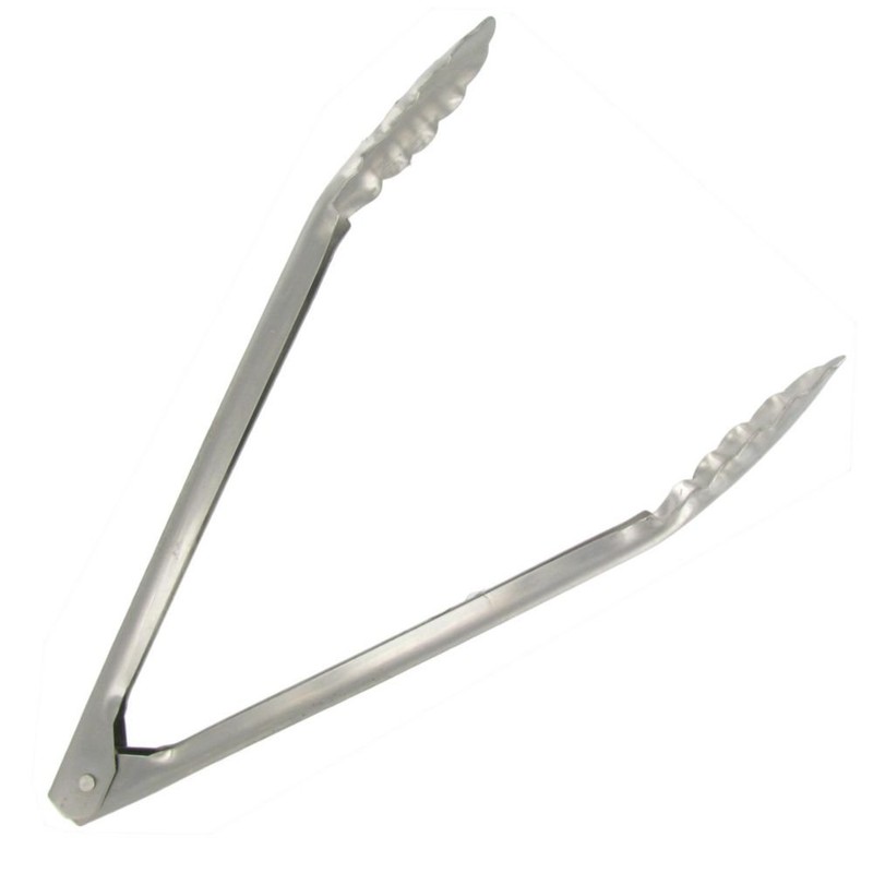 Adcraft XHT-12 12" Long, Extra Heavy Stainless Steel Utility Tong