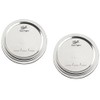 Ball Mason Jar Inner Lid & Ring Set (Wide, Silver
