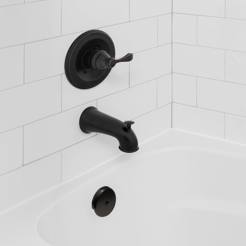 Danco Single Hole Tub Drain Overflow Plate | One Hole