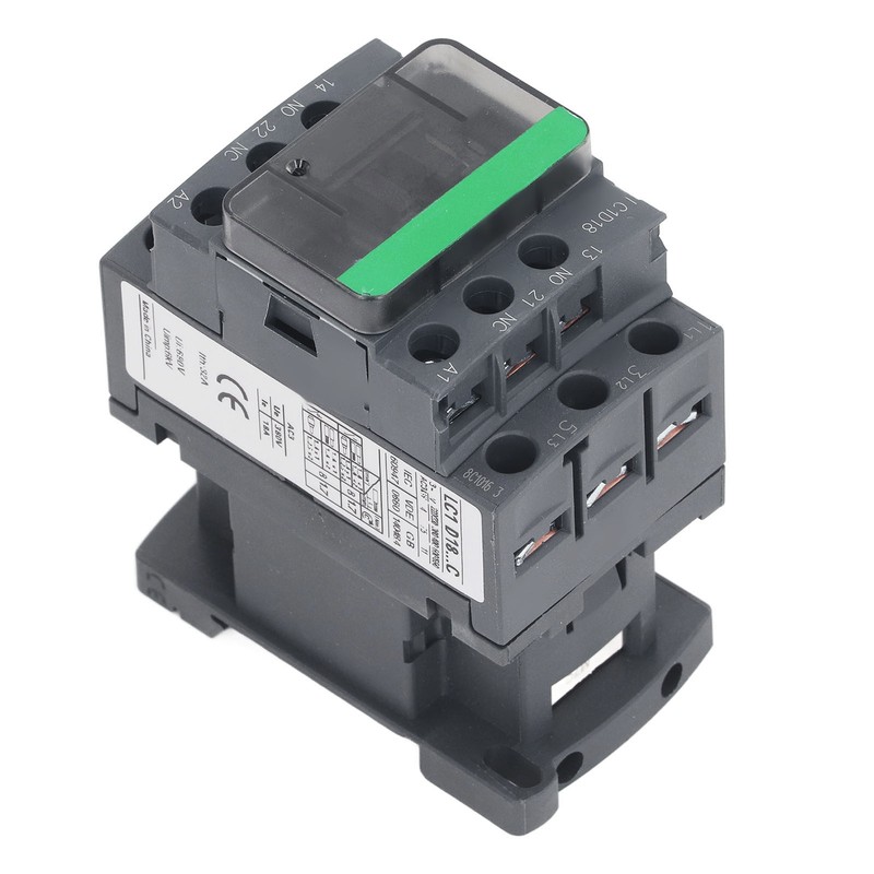 LC1D18 AC Contactor 380V Rated Voltage Industrial Electric AC Contactor