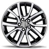Skino Eu 4 x 60 mm Silver Black Alloy Wheels