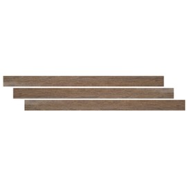 MSI 0.63 in. x 94 in. x 0.75MM Luxury Vinyl Flooring Quarter Round Molding Trims, Waterproof Quarter Round Molding, Use with Rutledge Collection, 7.9 Linear feet, Brown