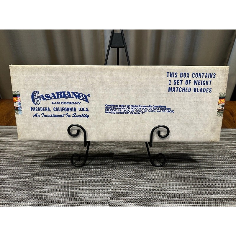 Casablanca 17" B596 Square Style High Gloss Oak Replacement Fan