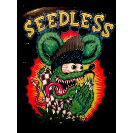 RAT FINK STICKER “PRAY FOR HEMP" 2 3/4 X 3 3/4“ GLOSSY VERY NICE!