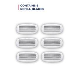 Wilkinson Sword Intuition Complete Ladies Razor Blades (Pack of 6)