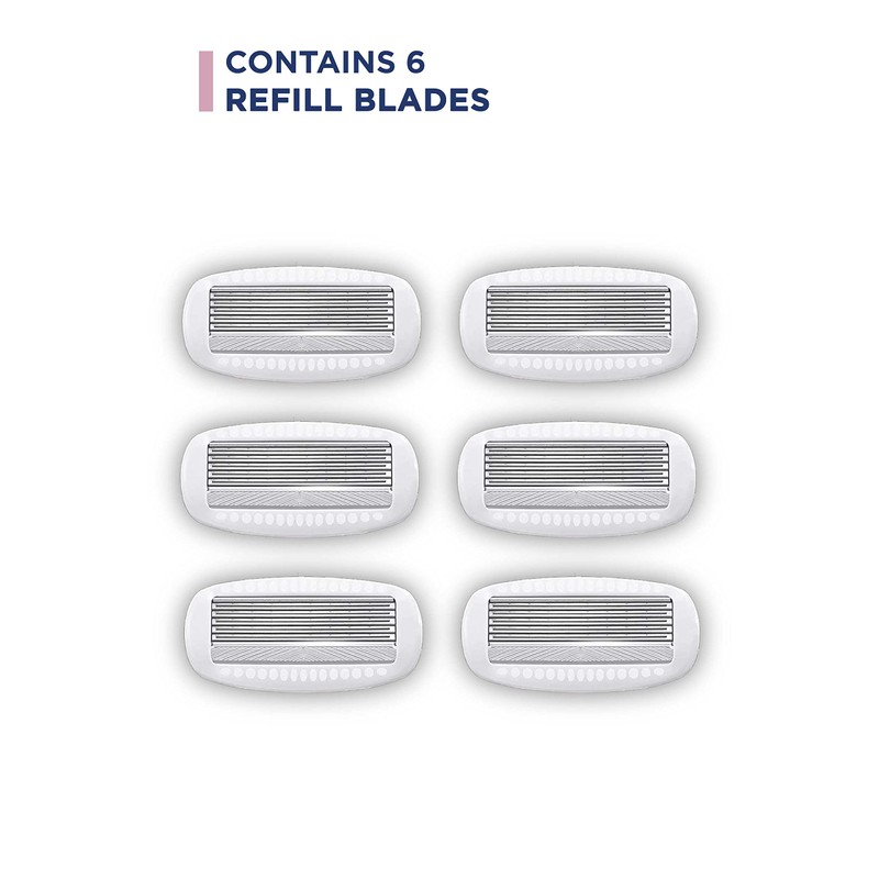 Wilkinson Sword Intuition Complete Ladies Razor Blades (Pack of 6)