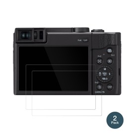 dipos I 2x Screen Protector 9H Clear Compatible with Panasonic Lumix DC-S1RII Protective Film Anti-Shock Film