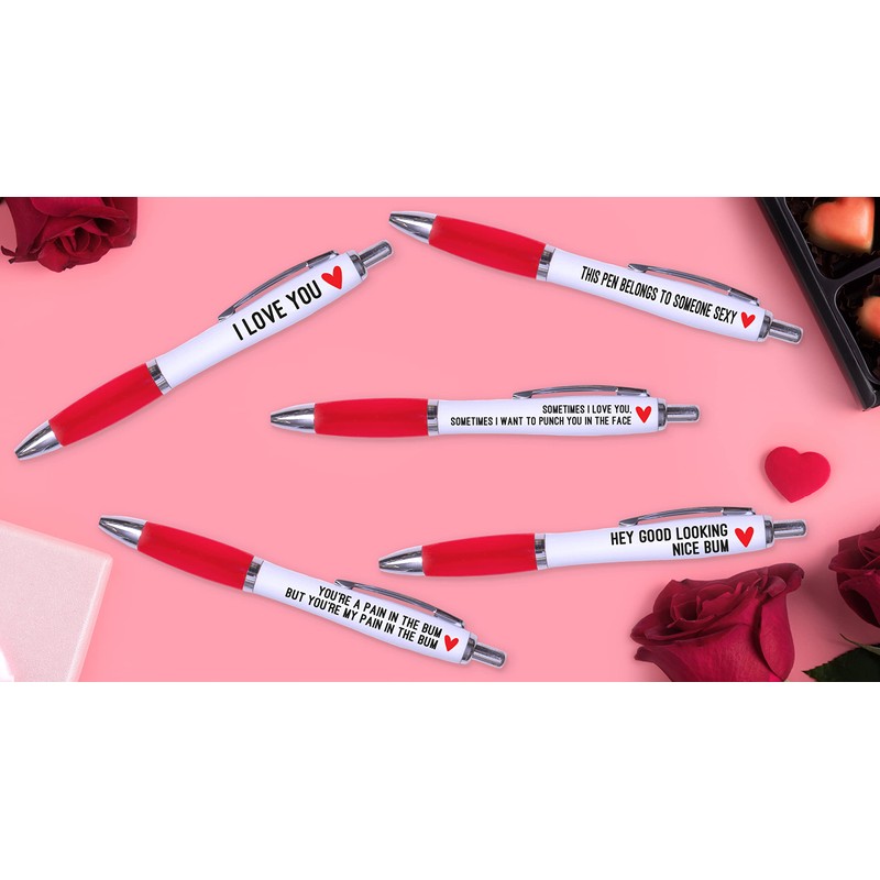 Silly Sentiments Nice Bum Pen Pack - Valentines Gift Pen