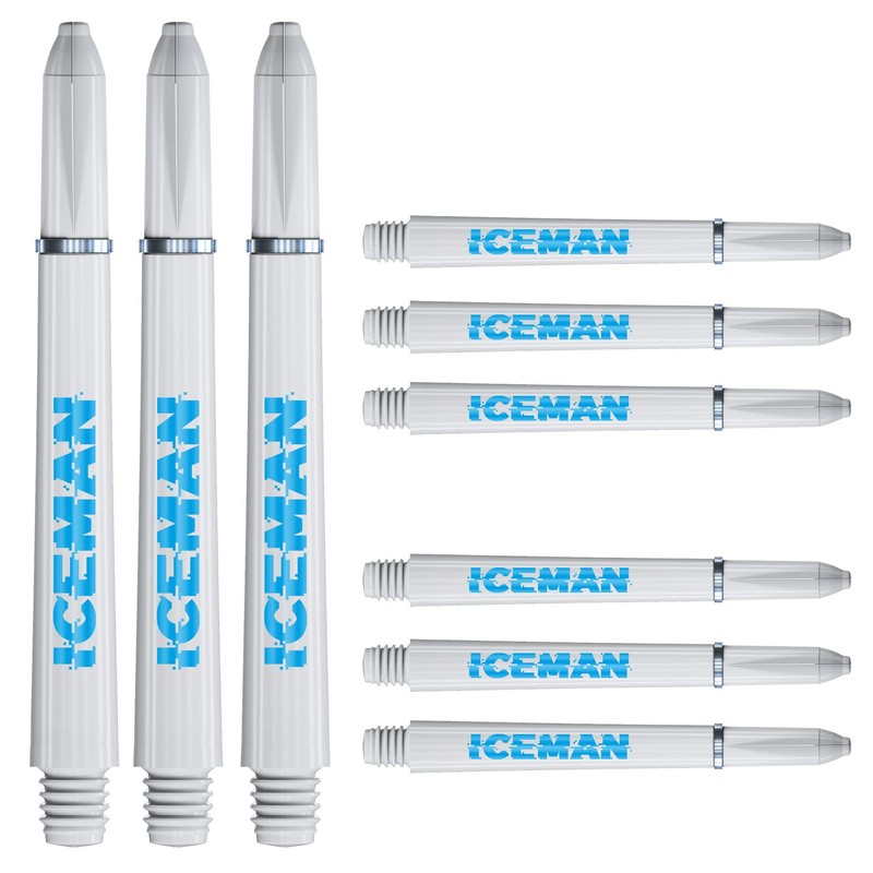 RED DRAGON Gerwyn Price Iceman White with blue Signature Medium