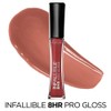 L’Oreal Paris Makeup Infallible 8 Hour Hydrating Lip Gloss, Suede,