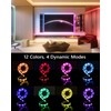 WILLED RGB LED Strip Lights, Under Bed Light Motion Activated
