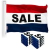 UD_Sale Sign Flag 3x5 Ft 10-Pack Printed 150D Polyester By