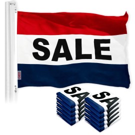 UD_Sale Sign Flag 3x5 Ft 10-Pack Printed 150D Polyester By G128