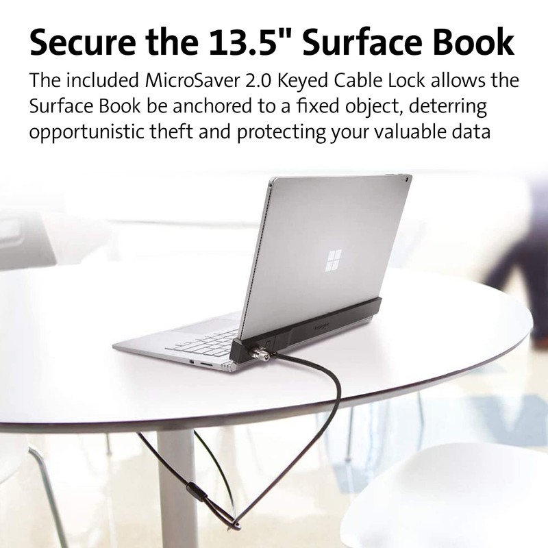 Kensington Surface Book Lock - for Surface Book 1, 2
