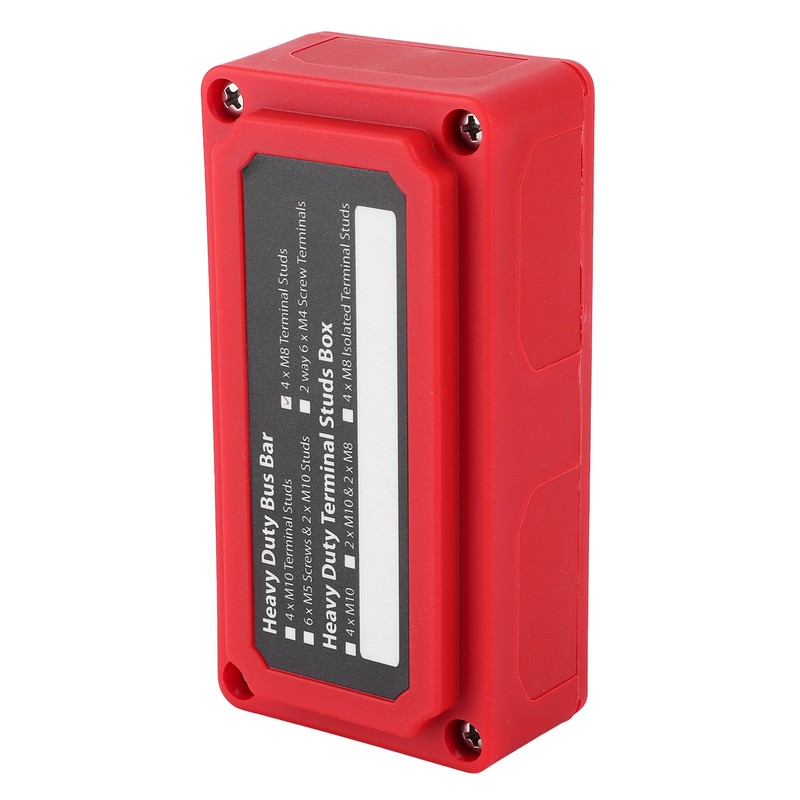 300A Bus Bar Power Distribution Box 48V DC 4 Studs