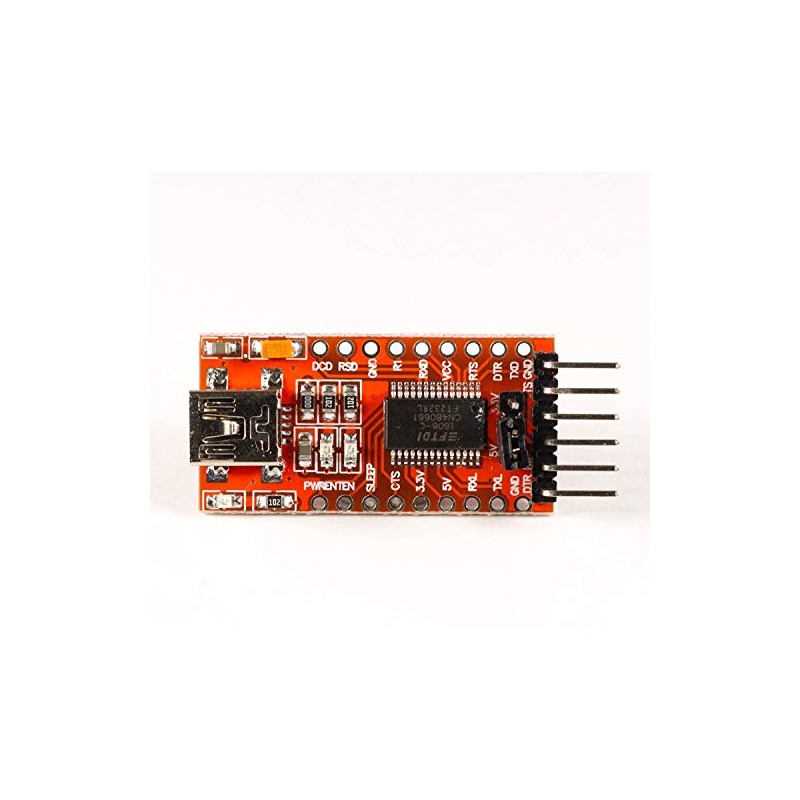 Movilideas FTDI FT232RL USB to TTL Series 3.3V 5V Adapter