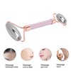 Face Roller Terahertz Power Stone Facial Beauty Roller Massager Gua