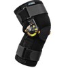 Nvorliy Hinged ROM Knee Brace with Side Stabilizers & Locking
