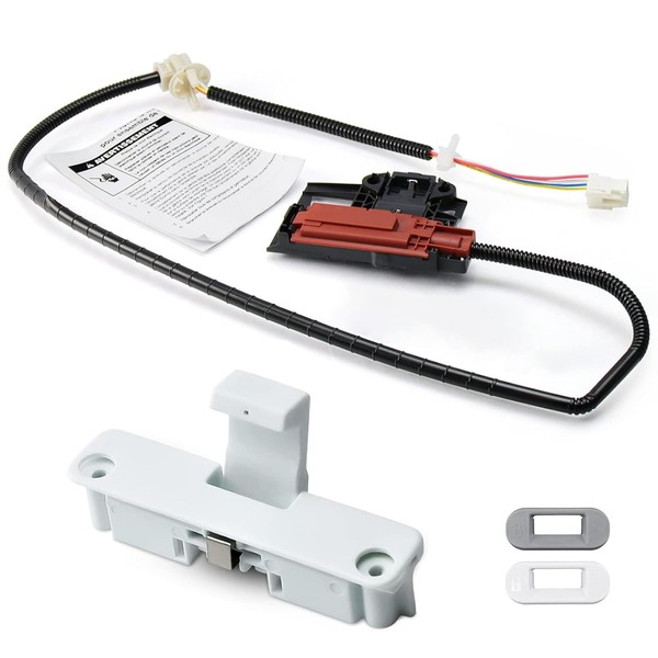 JESE W10404050 W10238287 Washer Lid Lock Latch Switch Assembly with