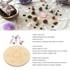Hztyyier Healing Crystal Grid Board Set, Chakra Stone Energy Grids,