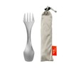 TiTo Titanium Spork 3-in-1 Lightweight Spoon-Fork Portabale Flatware for Outdoor