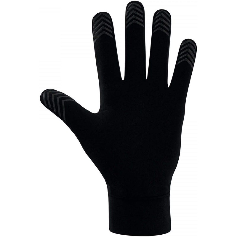 Erima Adult Functional Field Player Gloves, Black, 7