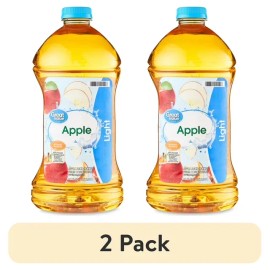Unbranded (2 pack) Great Value Light Apple Juice, 96 fl oz..