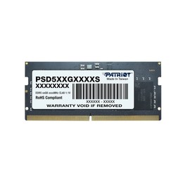Patriot Signature DDR5 RAM 32GB (1X32GB) 5200MT/s CL42 SODIMM Laptop/Notebook Memory Module - PSD532G52002S