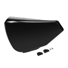 TCMT Left Battery Side Cover Fit For Harley Sportster XL 883 1200 2004-2013 12 Black