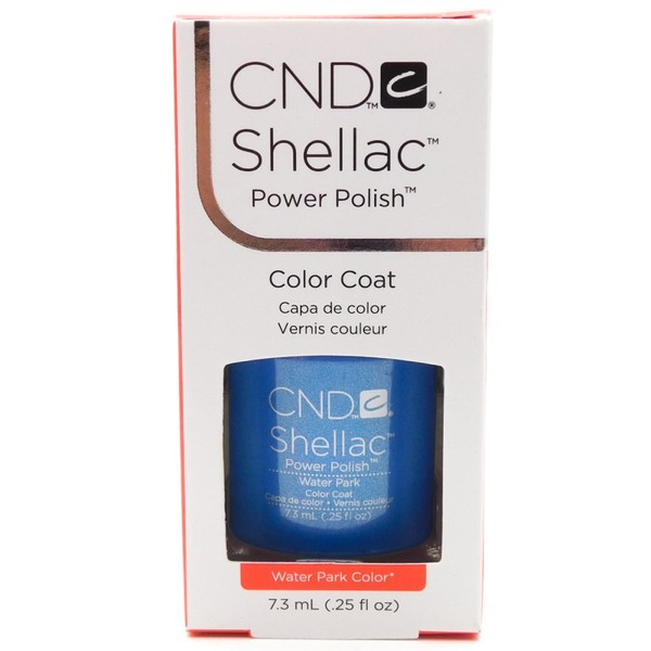 CND Shellac UV Gel Polish 0.25 oz NIB Water Park
