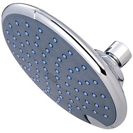 SH-601 Lux-Flow Function Multi Function Rain Shower Head - Polished Chrome