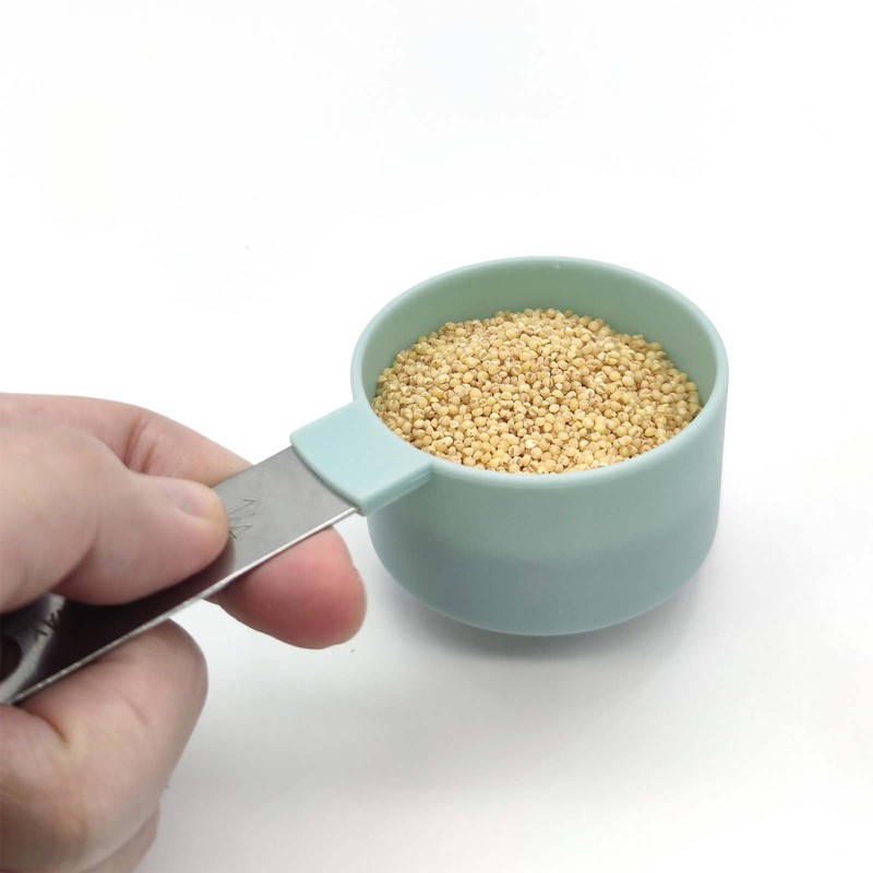 BLEWAY Easy to Read Measuring Cups & Spoons Set for