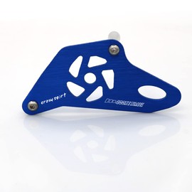 crazy sport Chain Protector Guard for DRZ400 SM/E/S 400 DRZ400S DRZ400SM DRZ400E Sprocket Guide Motorcycle Cover (Blue)